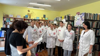 Важность Дня народного единства обсудили сегодня с учащимися, членами профсоюза Брестского медколледжа